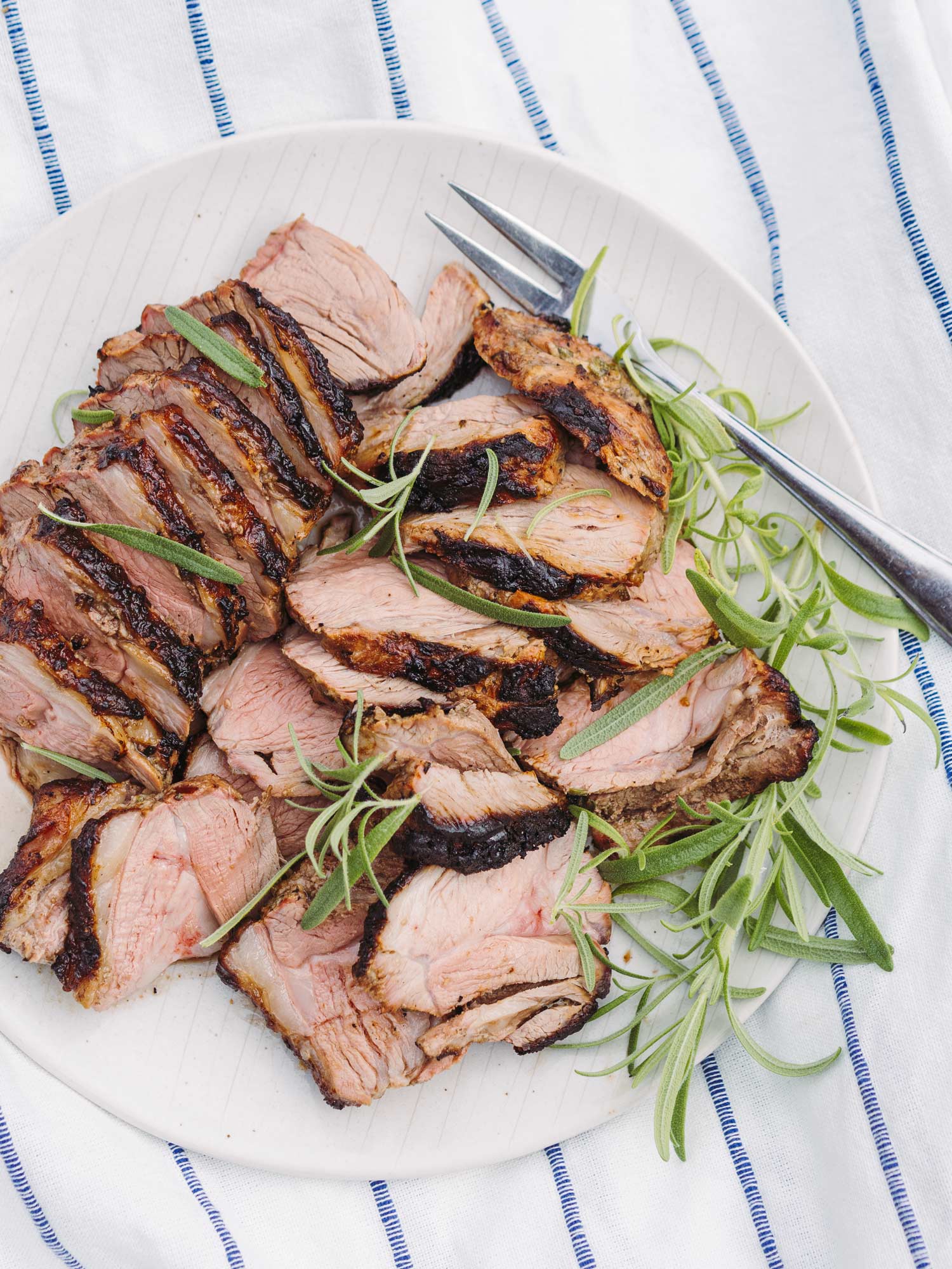 Lammeculotte på grill