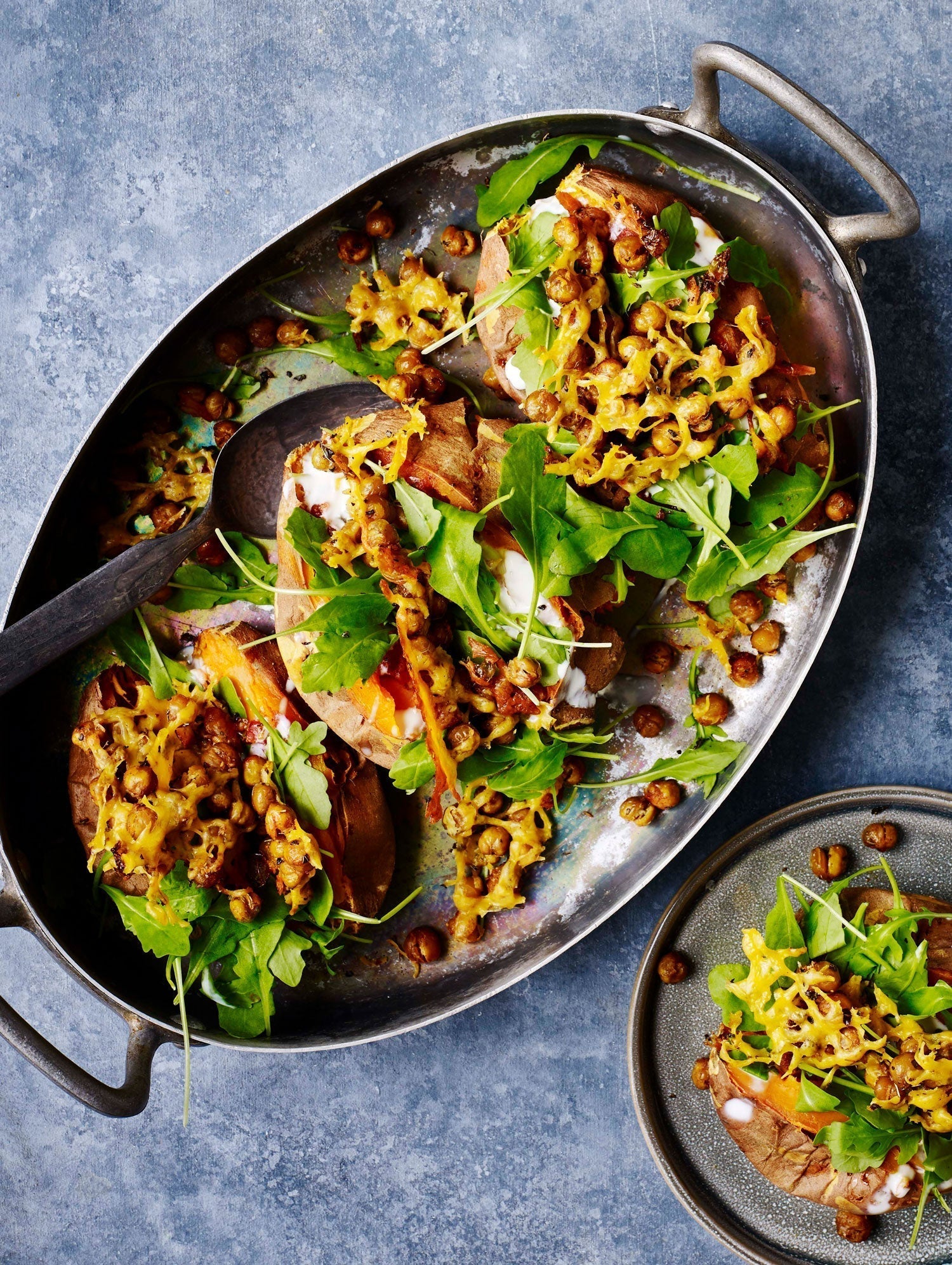 Mexicanske fyldte søde kartofler