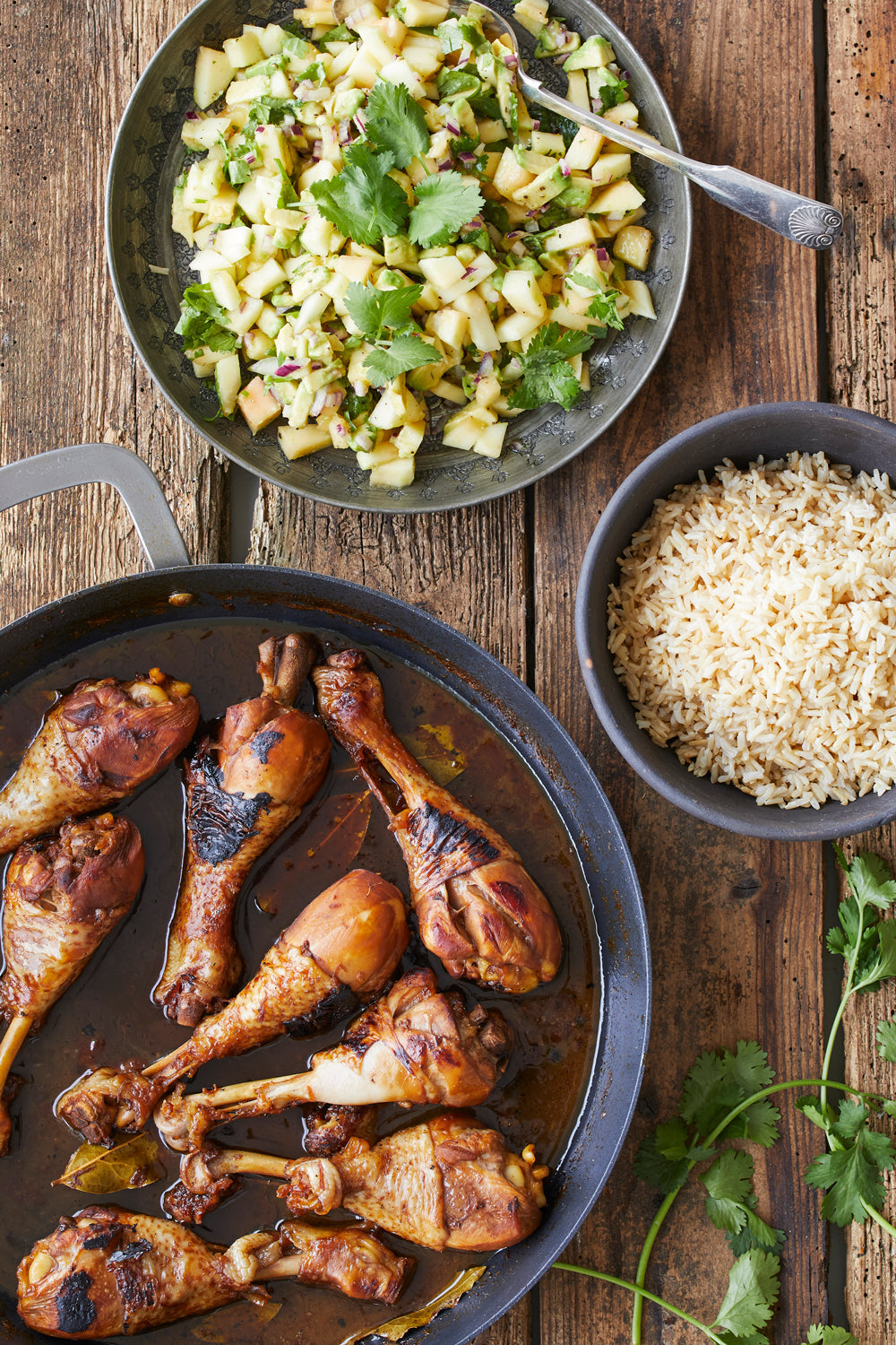 Filippinsk adobo kylling