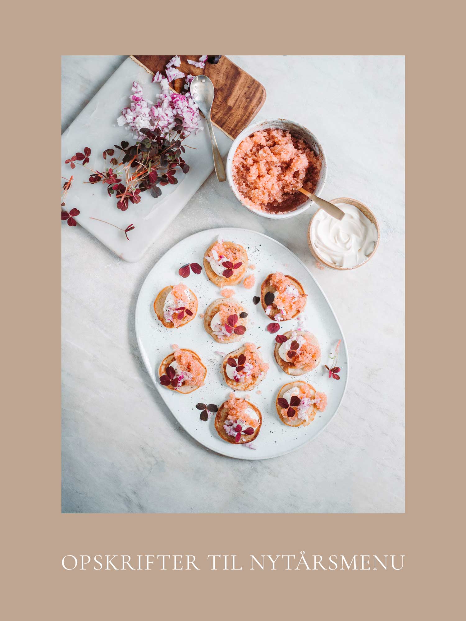 Inspiration til nytårsmenu