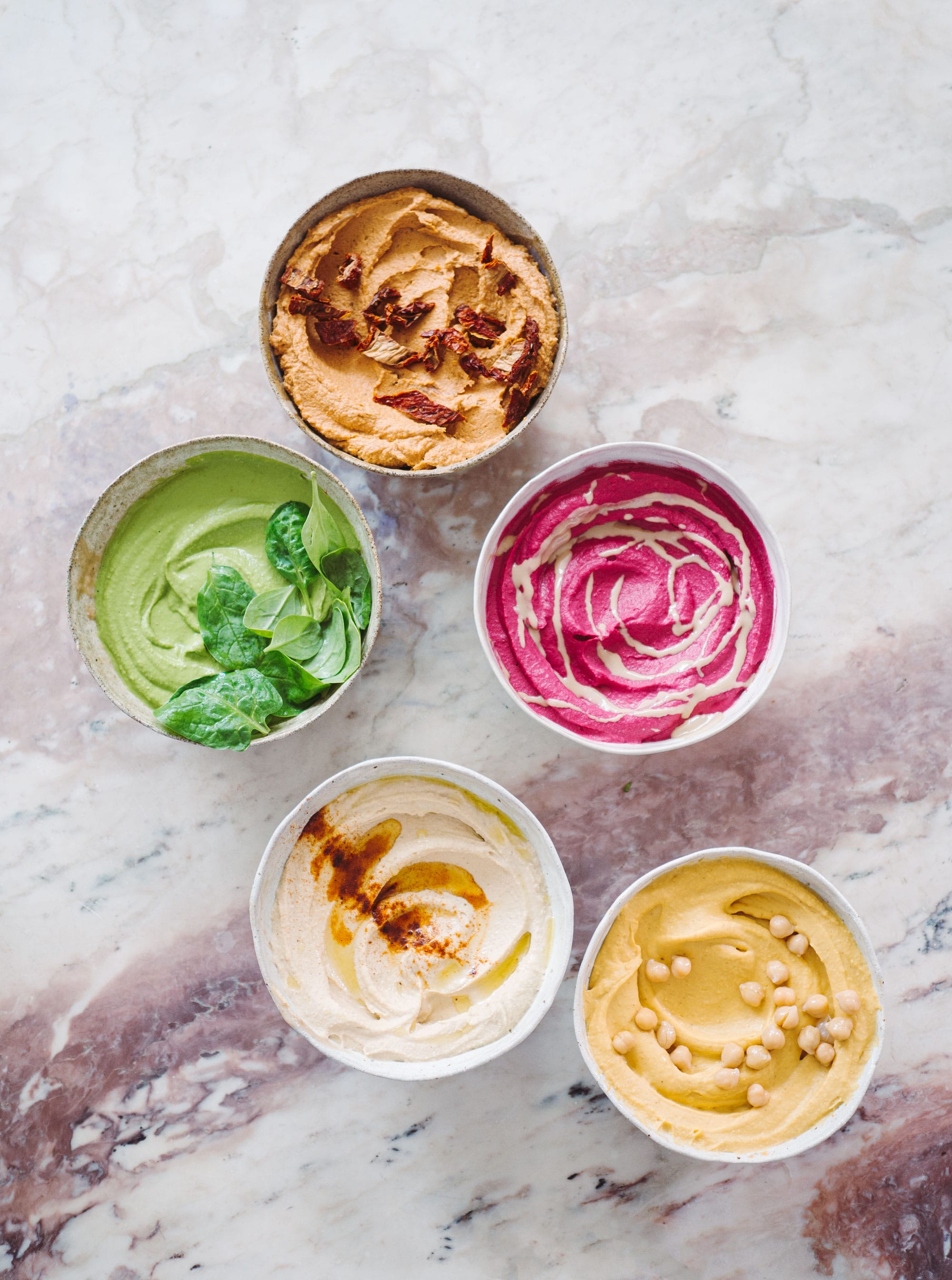 Hummus med grøntsager