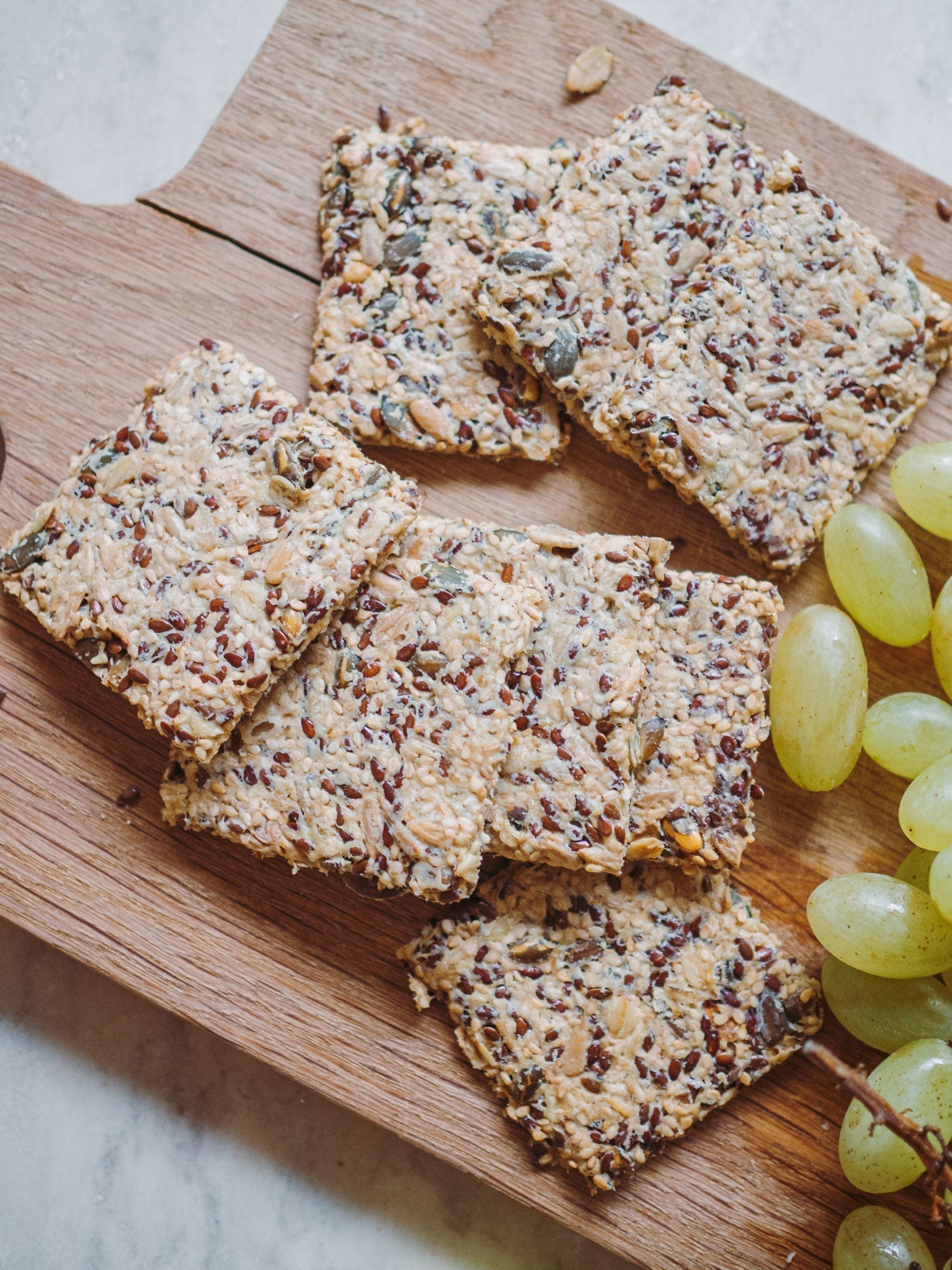 Knækbrød med kerner