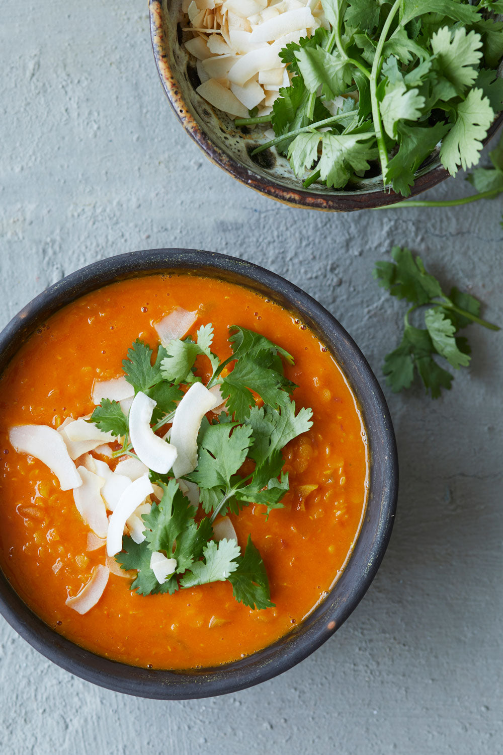 Linsesuppe med kokosmælk