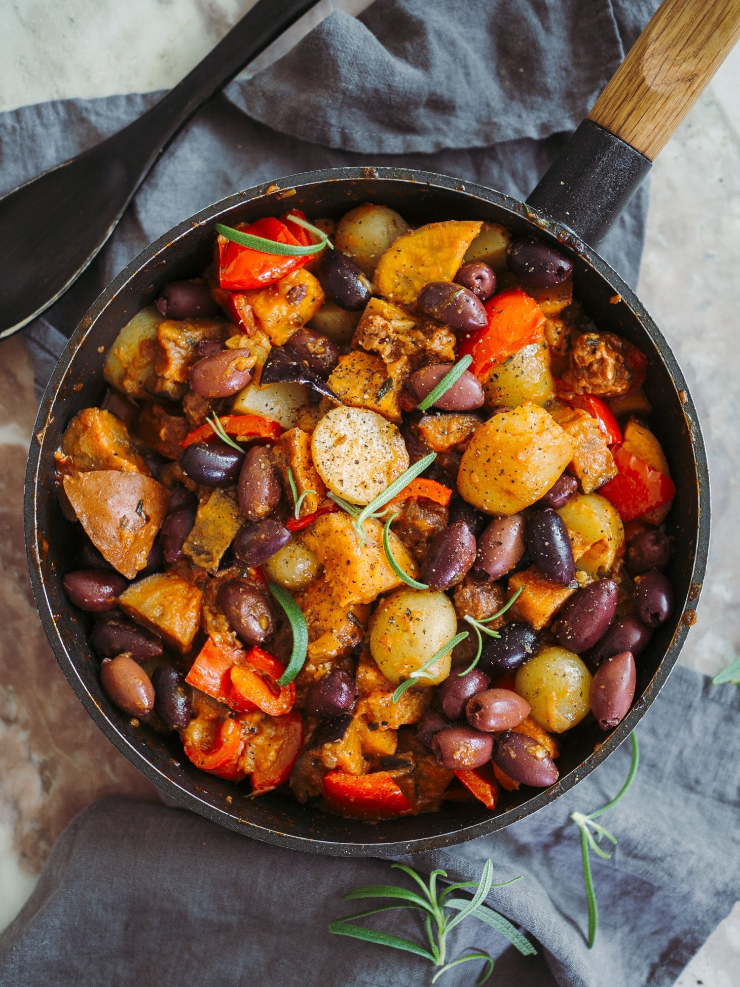 Spansk pølseret med chorizo