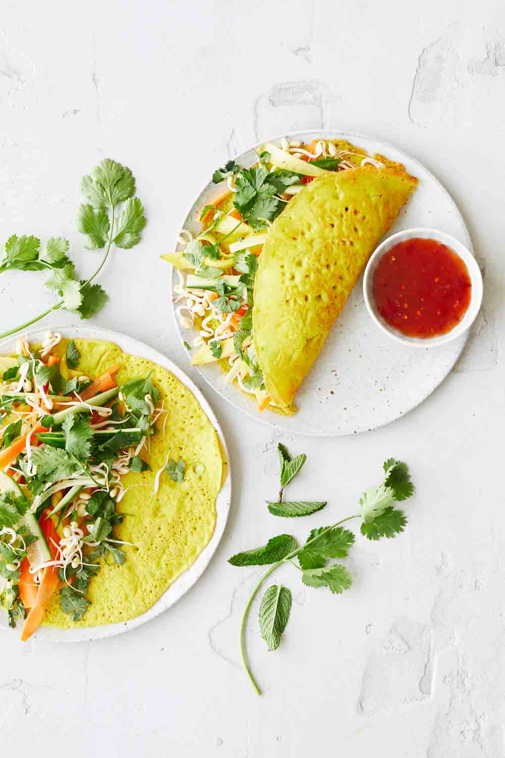 Banh xeo vietnamesiske pandekager