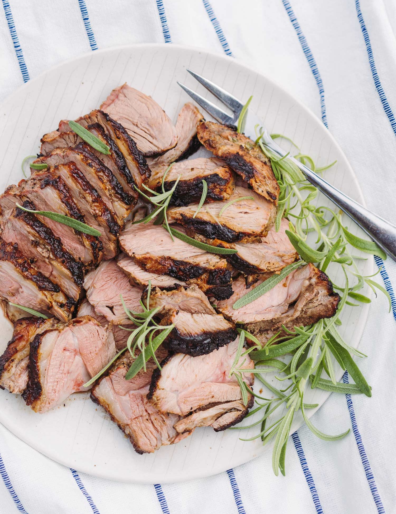 Lammeculotte på grill