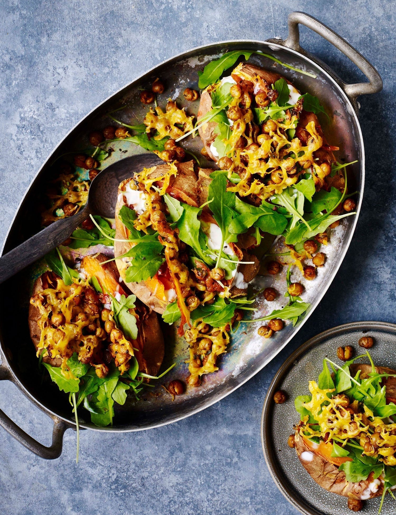 Mexicanske fyldte søde kartofler