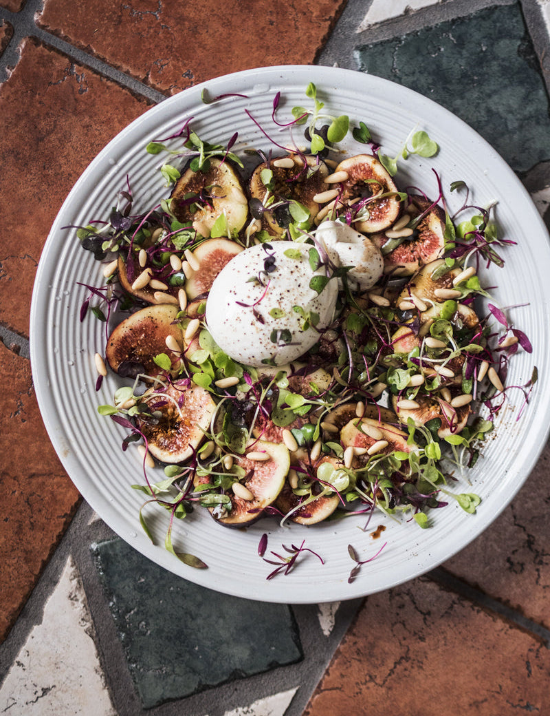 Salat med figner & burrata