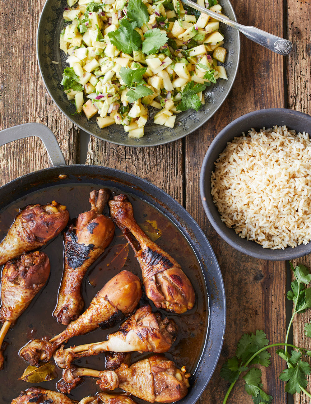 Filippinsk adobo kylling