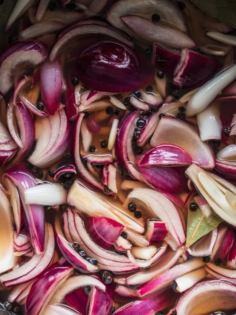 Syltede rødløg