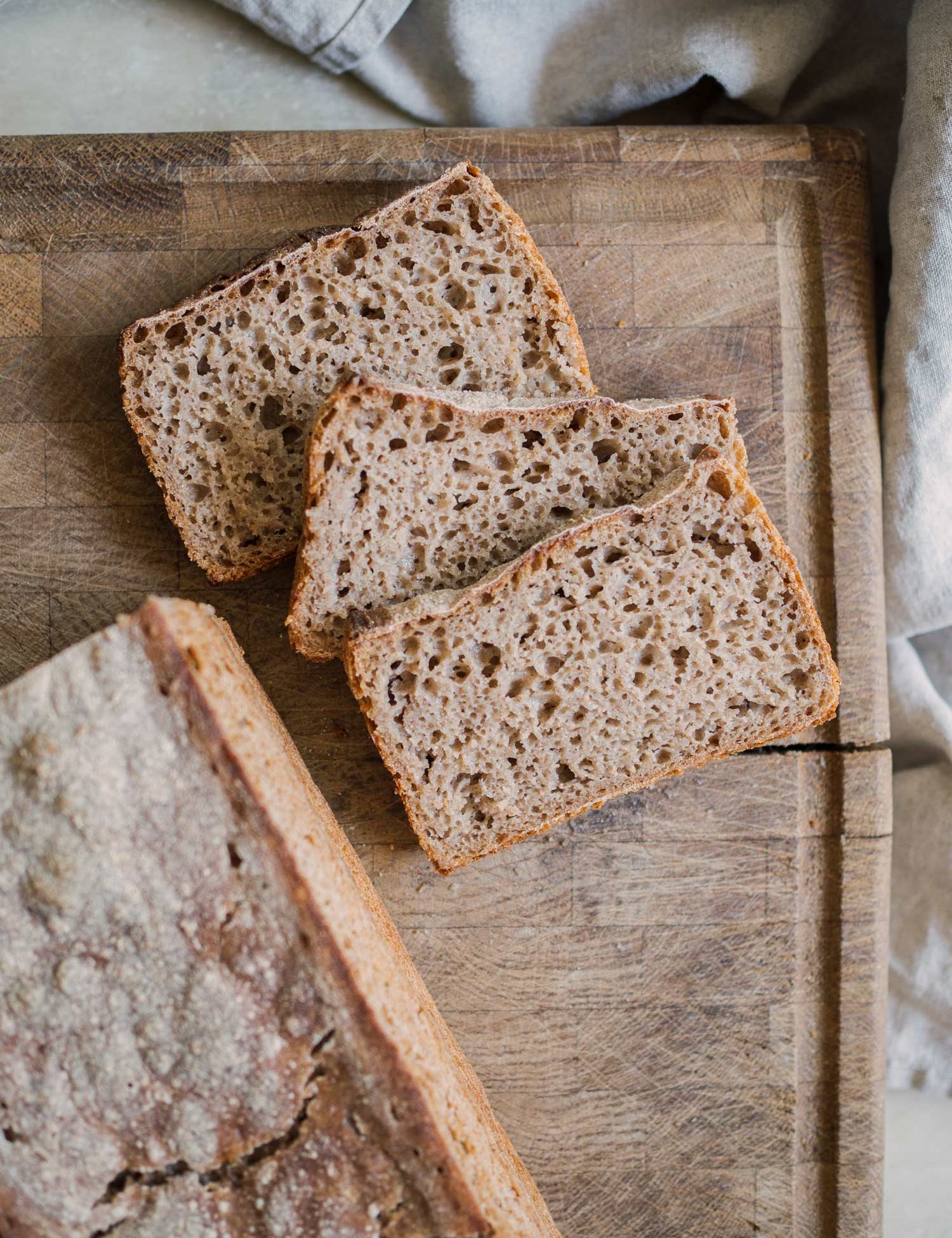 Bondebrød - Rugbrød uden kerner