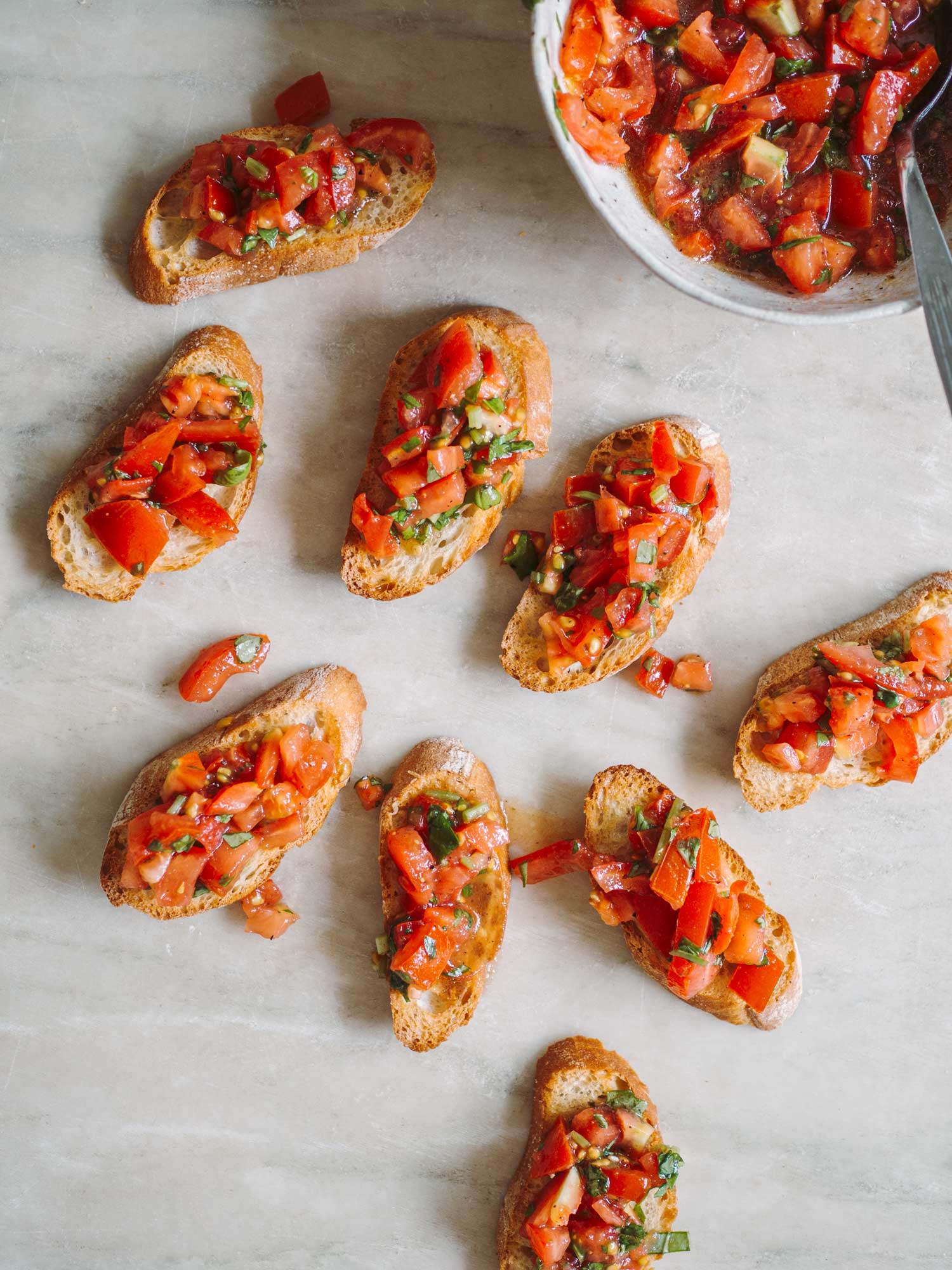 Bruschetta med tomat