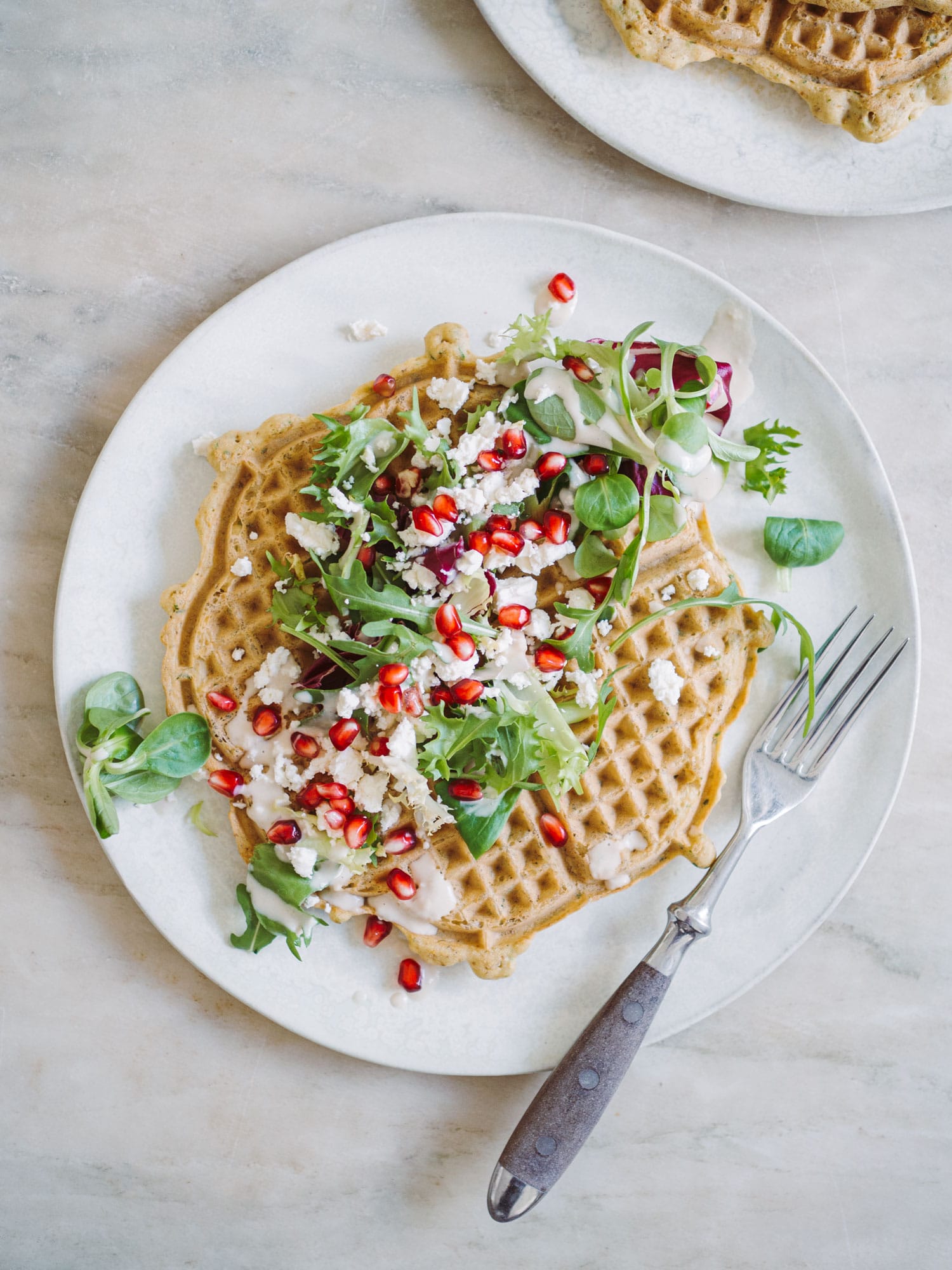 Falafel vaffel