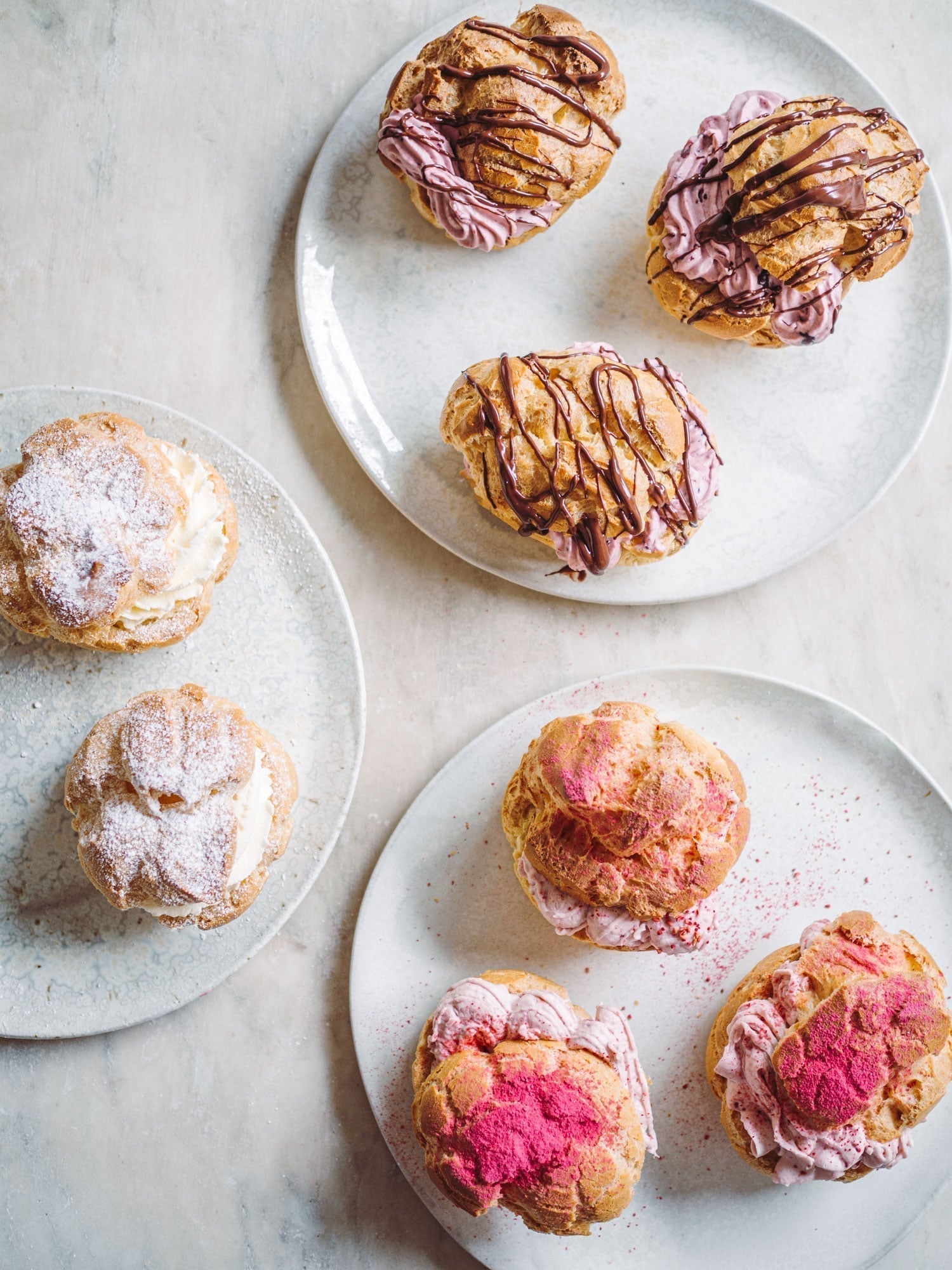 Fastelavnsboller vandbakkelser