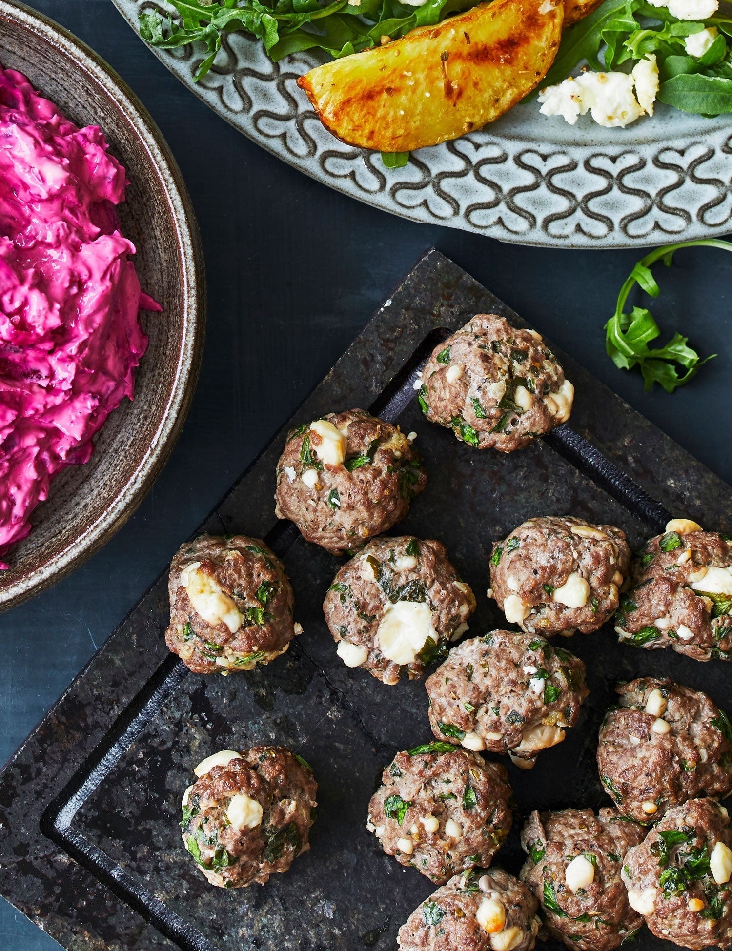 Græske frikadeller med feta
