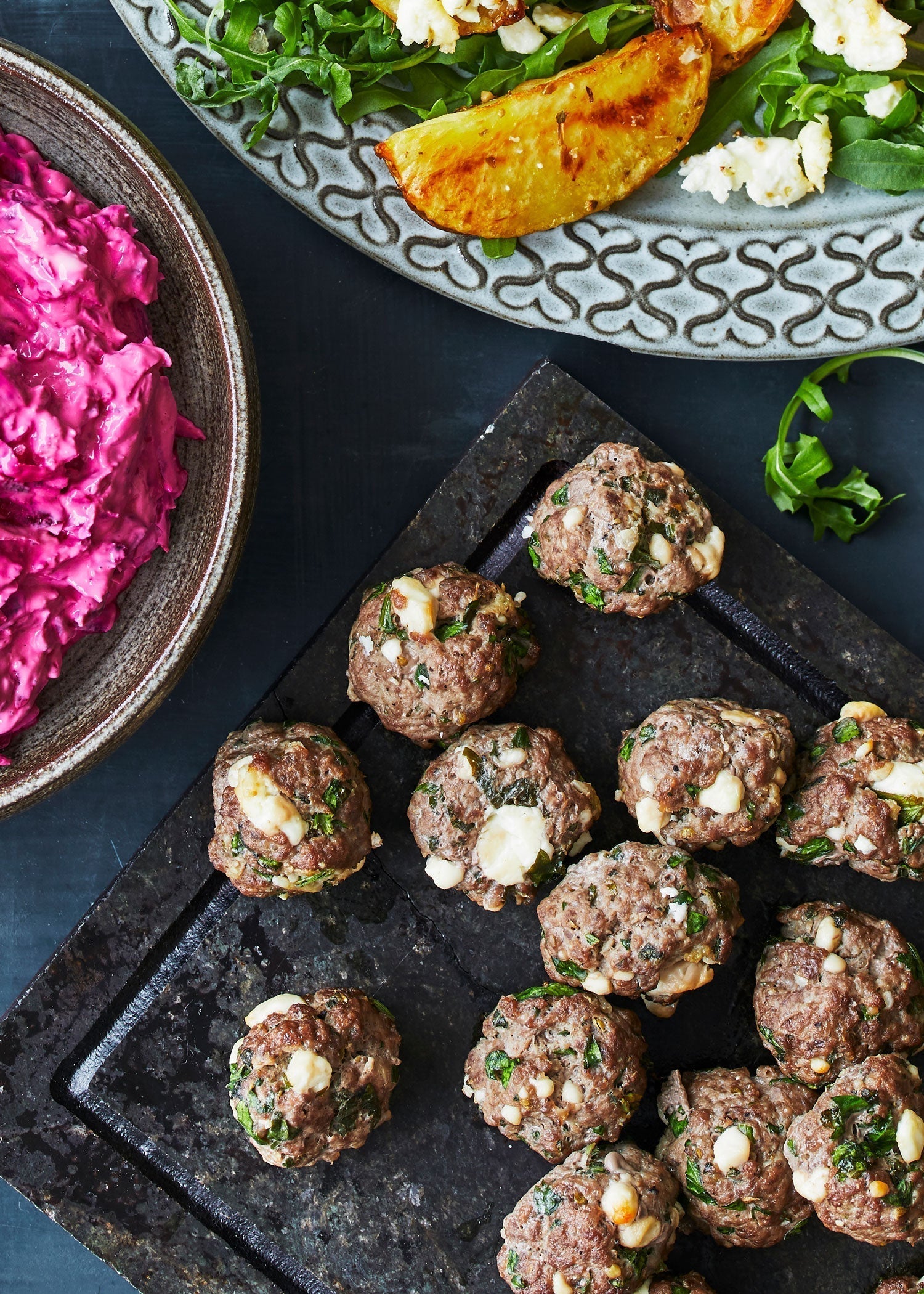 Græske frikadeller med feta