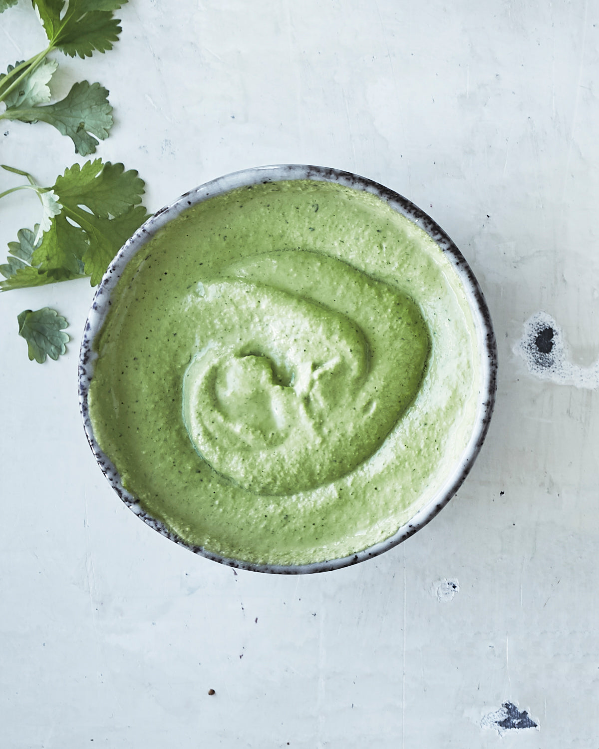 Grøn gudindedressing - Vegansk cashew dip