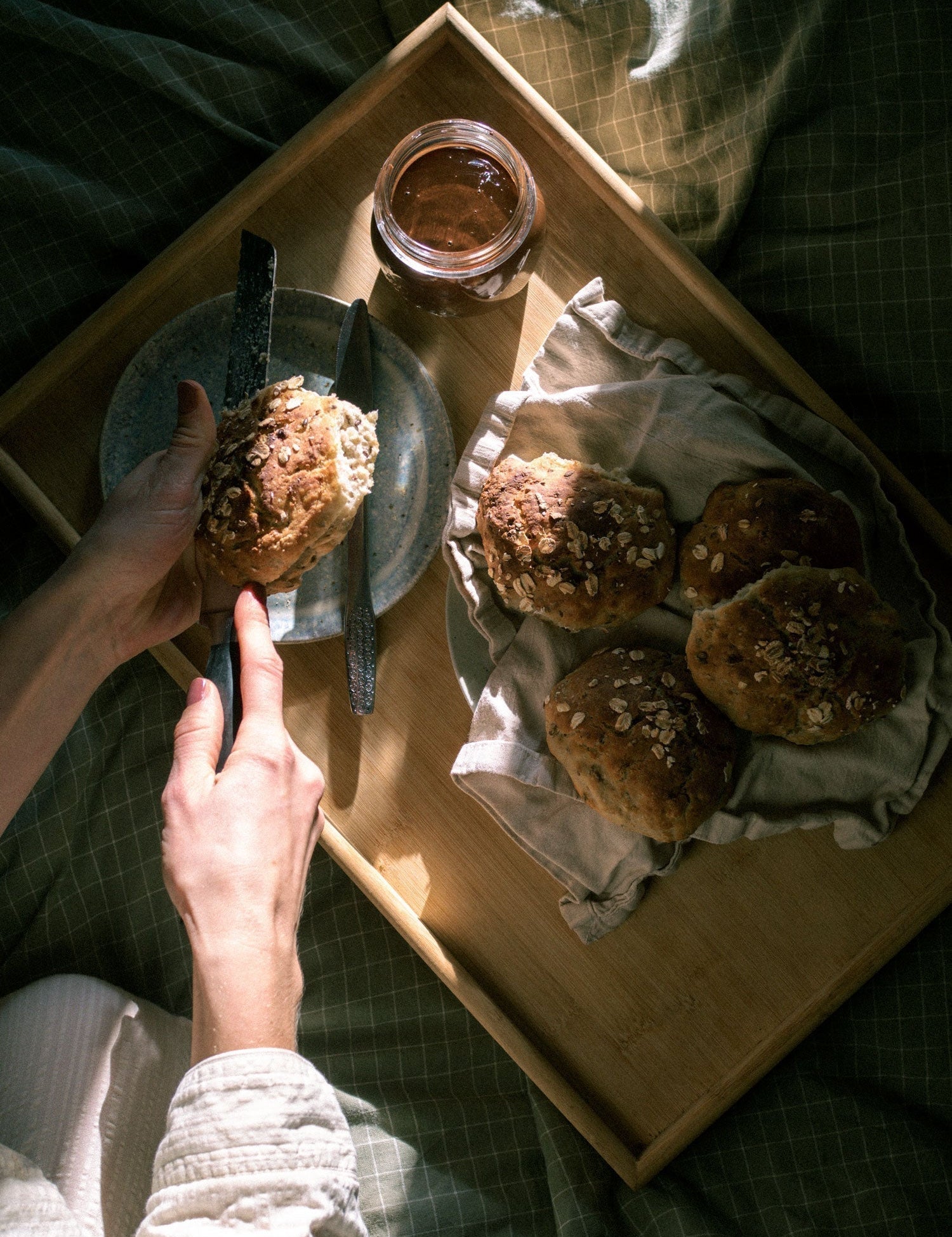 Koldhævede grødboller