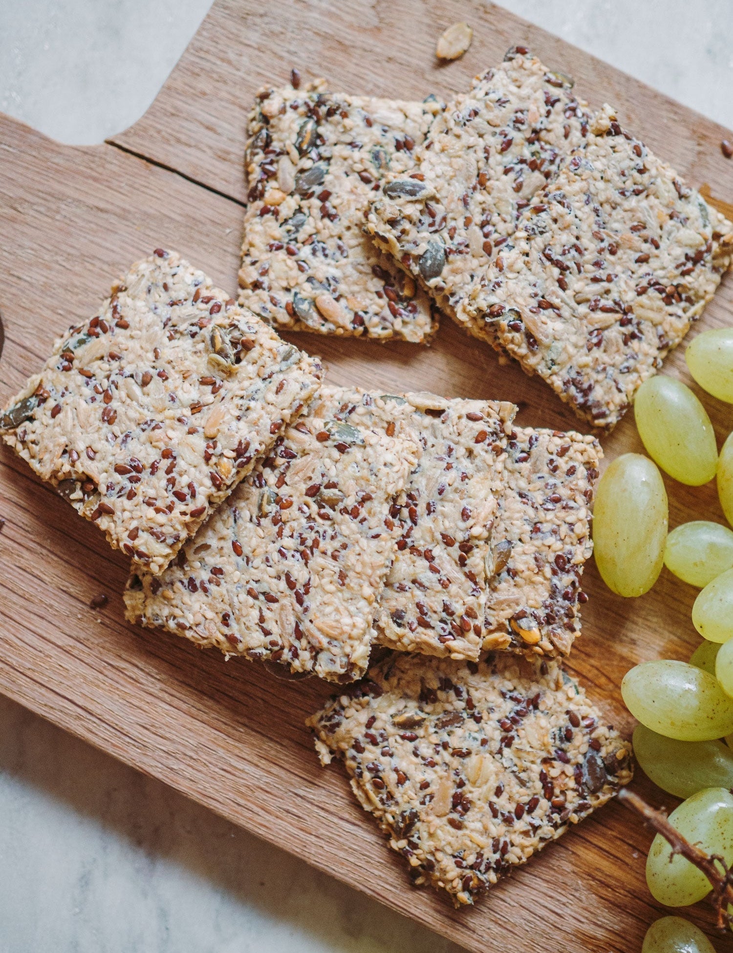 Knækbrød med kerner