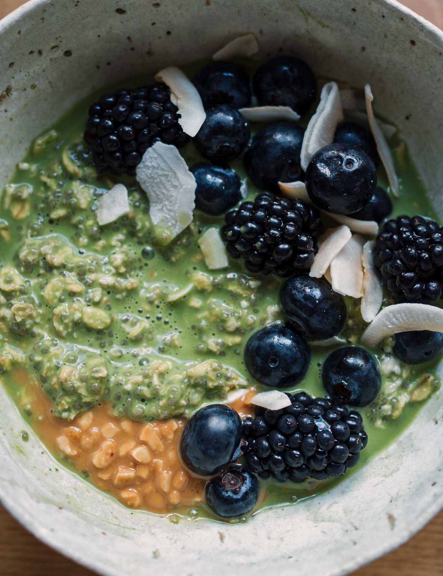 Matcha overnight oats