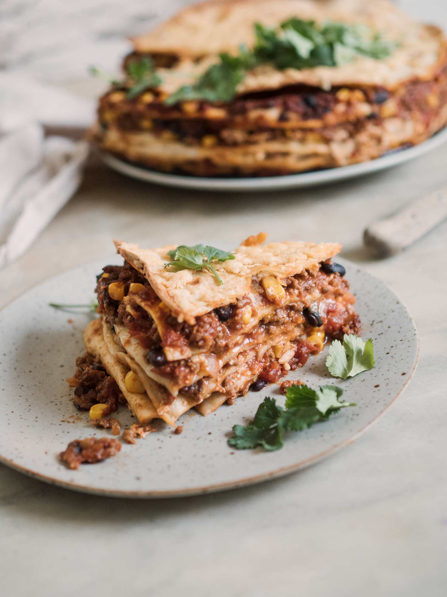 Mexicansk lasagne