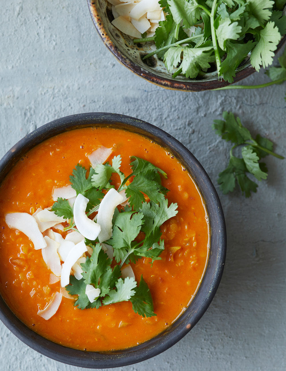 Linsesuppe med kokosmælk