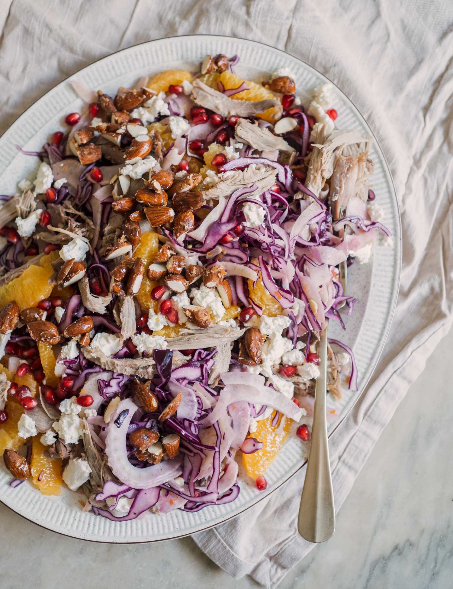Salat med and