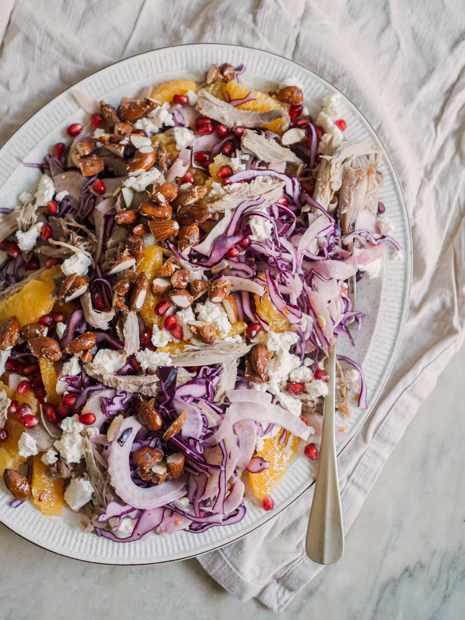 Salat med and