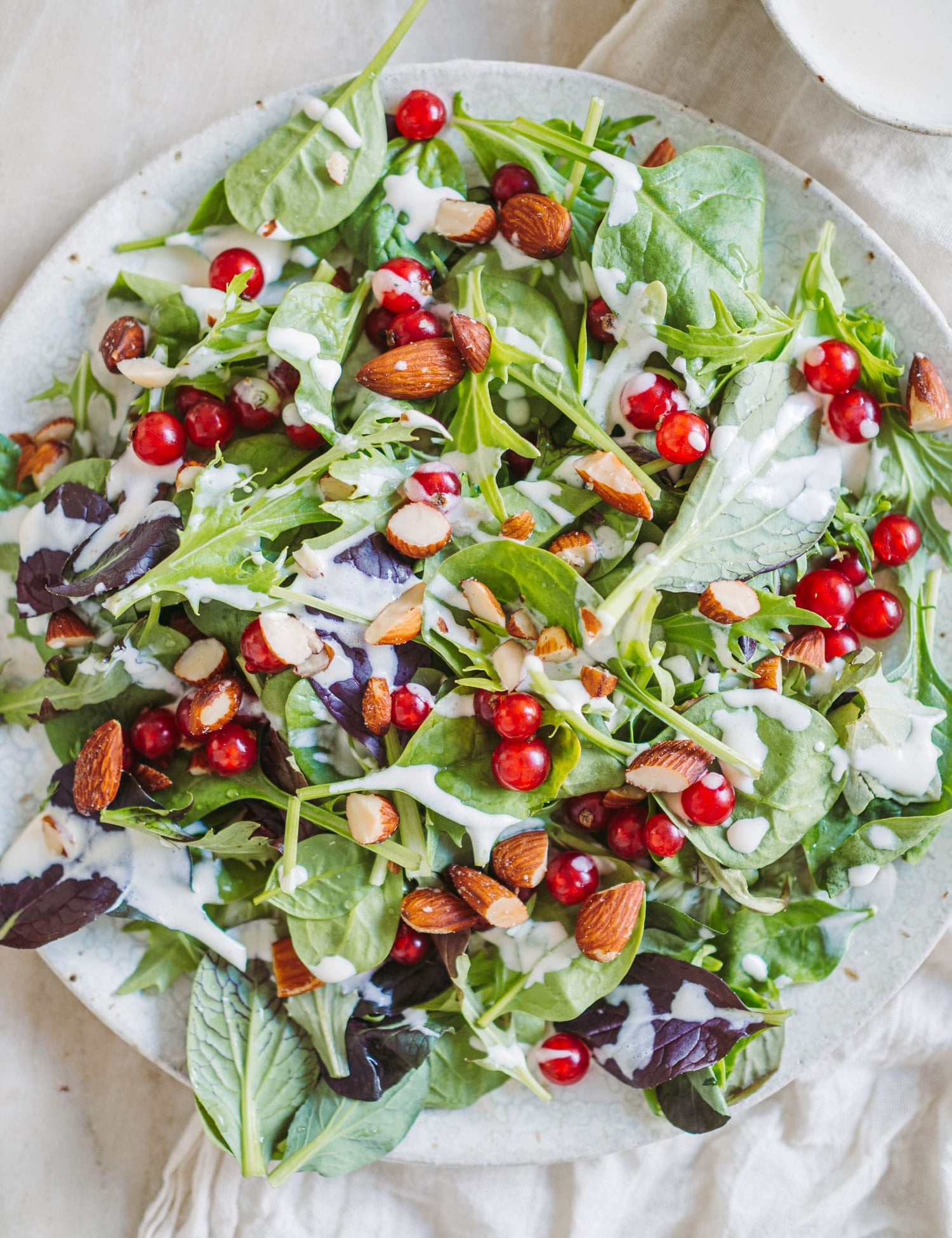 Salat med ribs