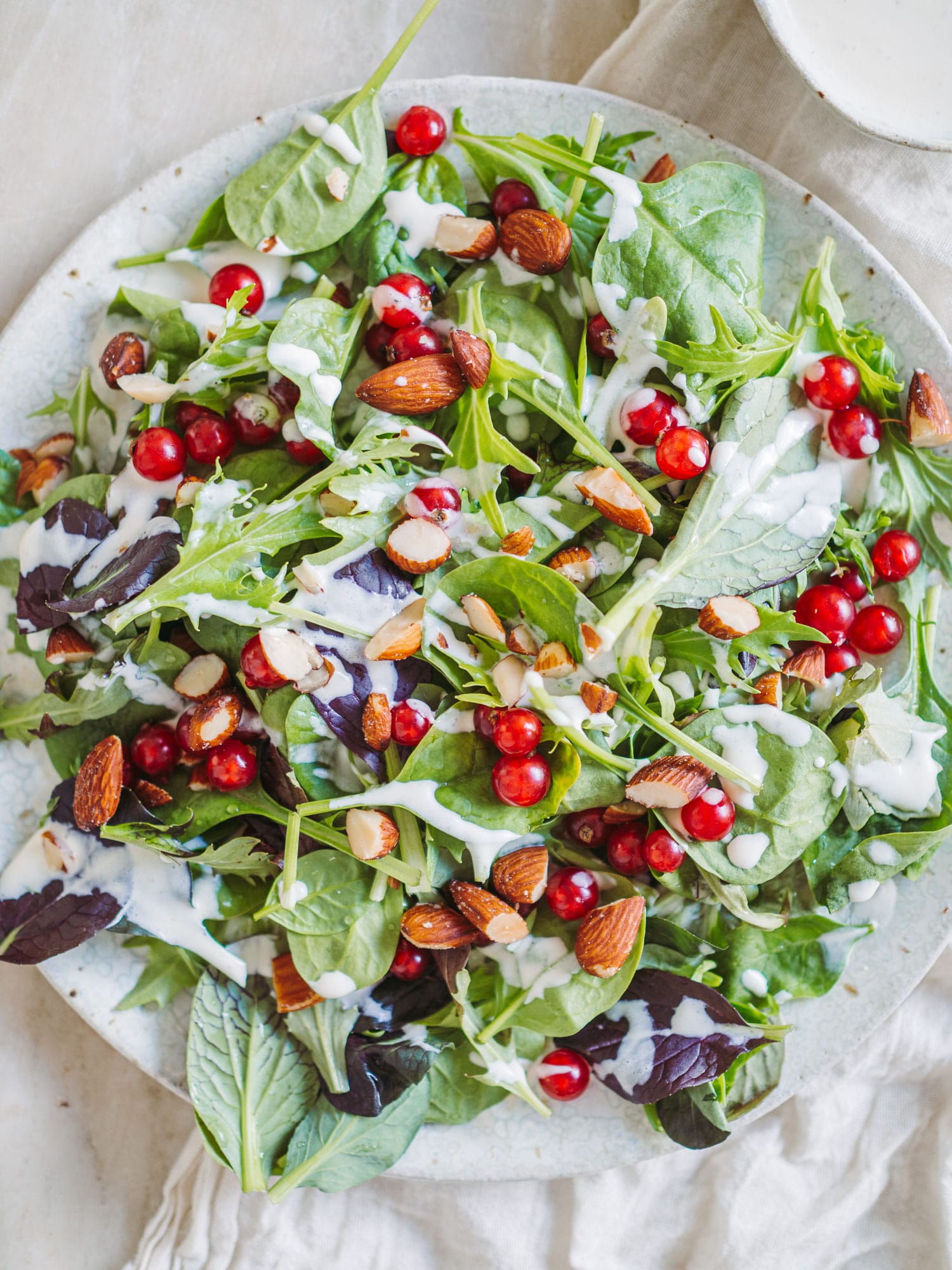Salat med ribs