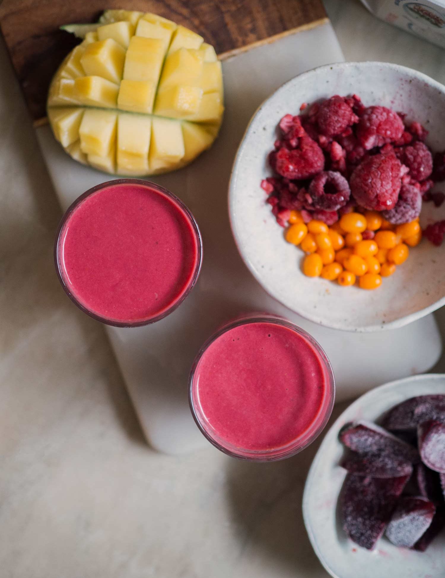 Rødbede smoothie