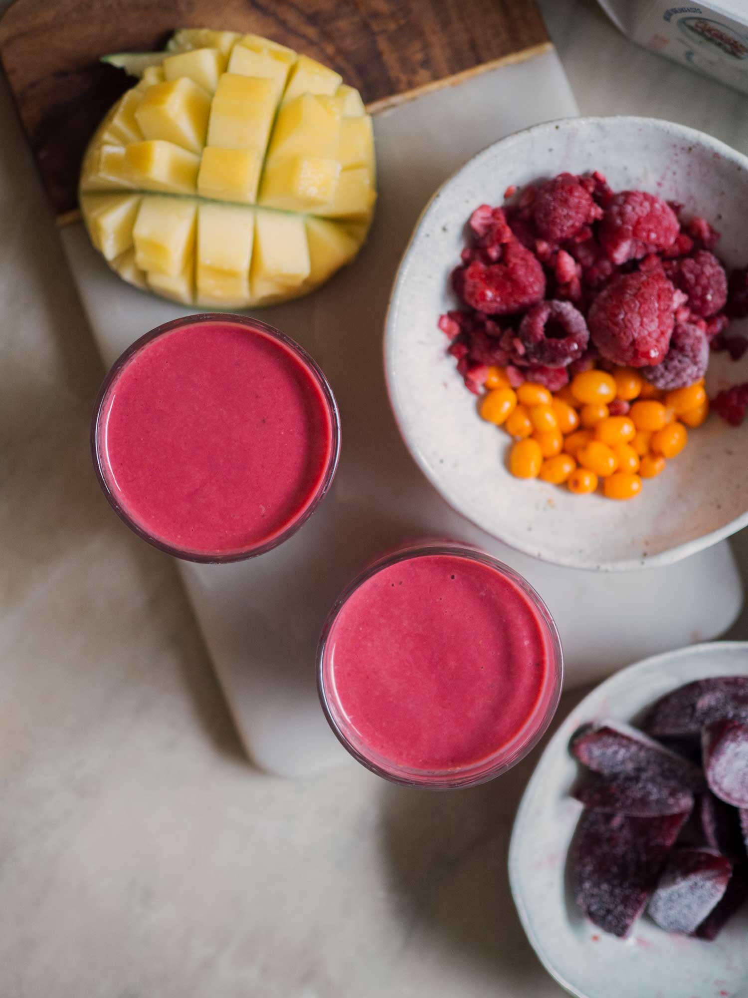 Rødbede smoothie