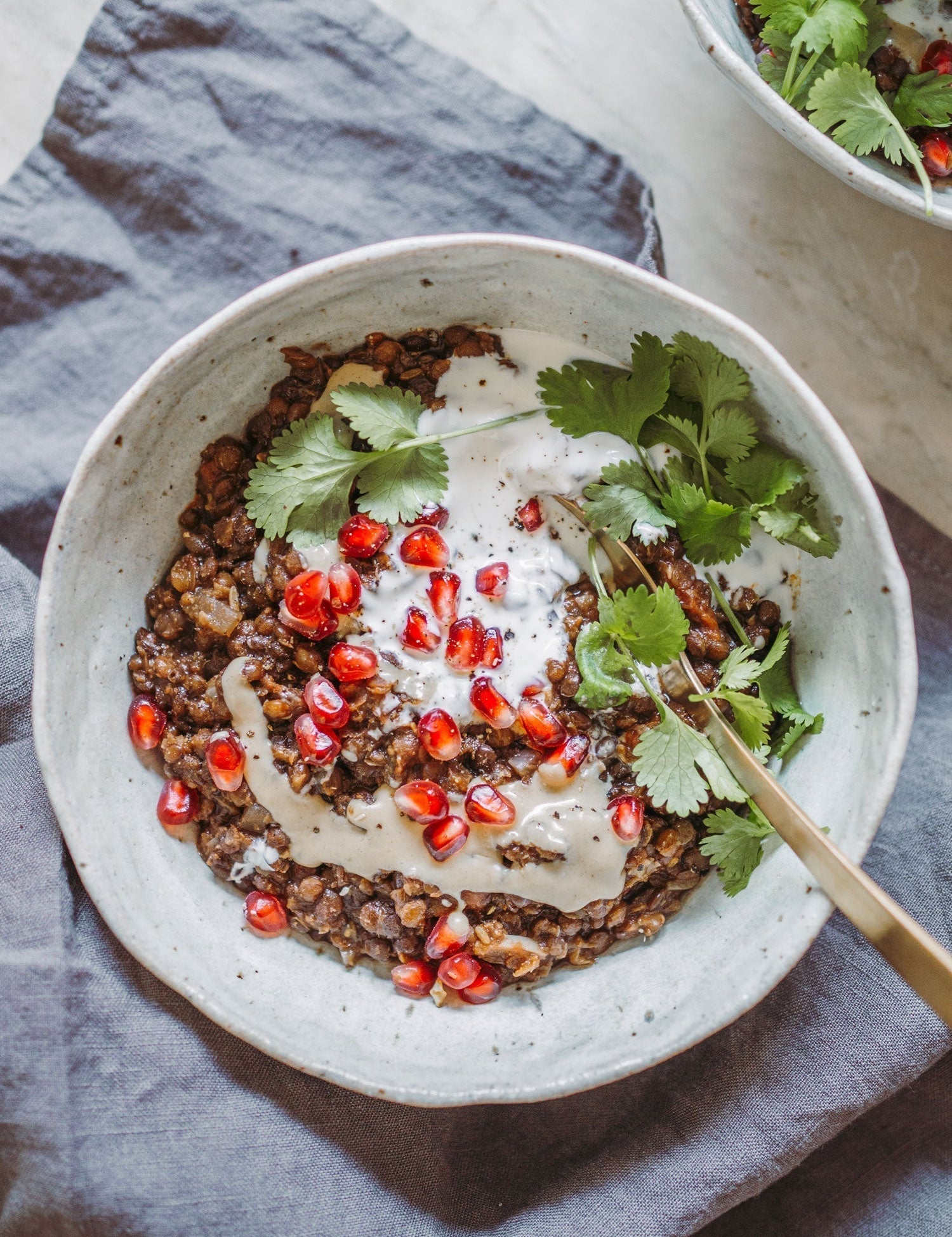 Sort dhal med belugalinser