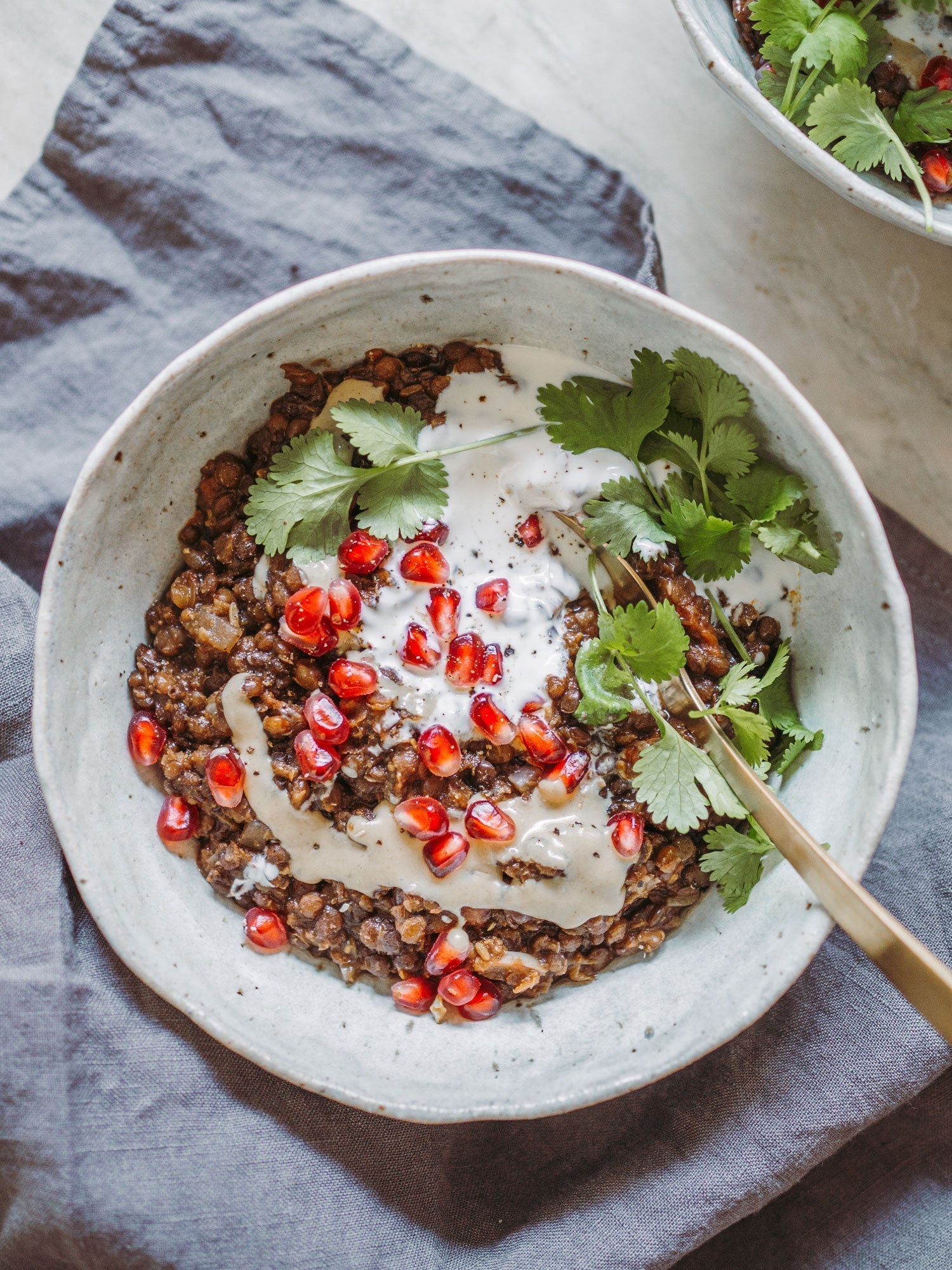 Sort dhal med belugalinser