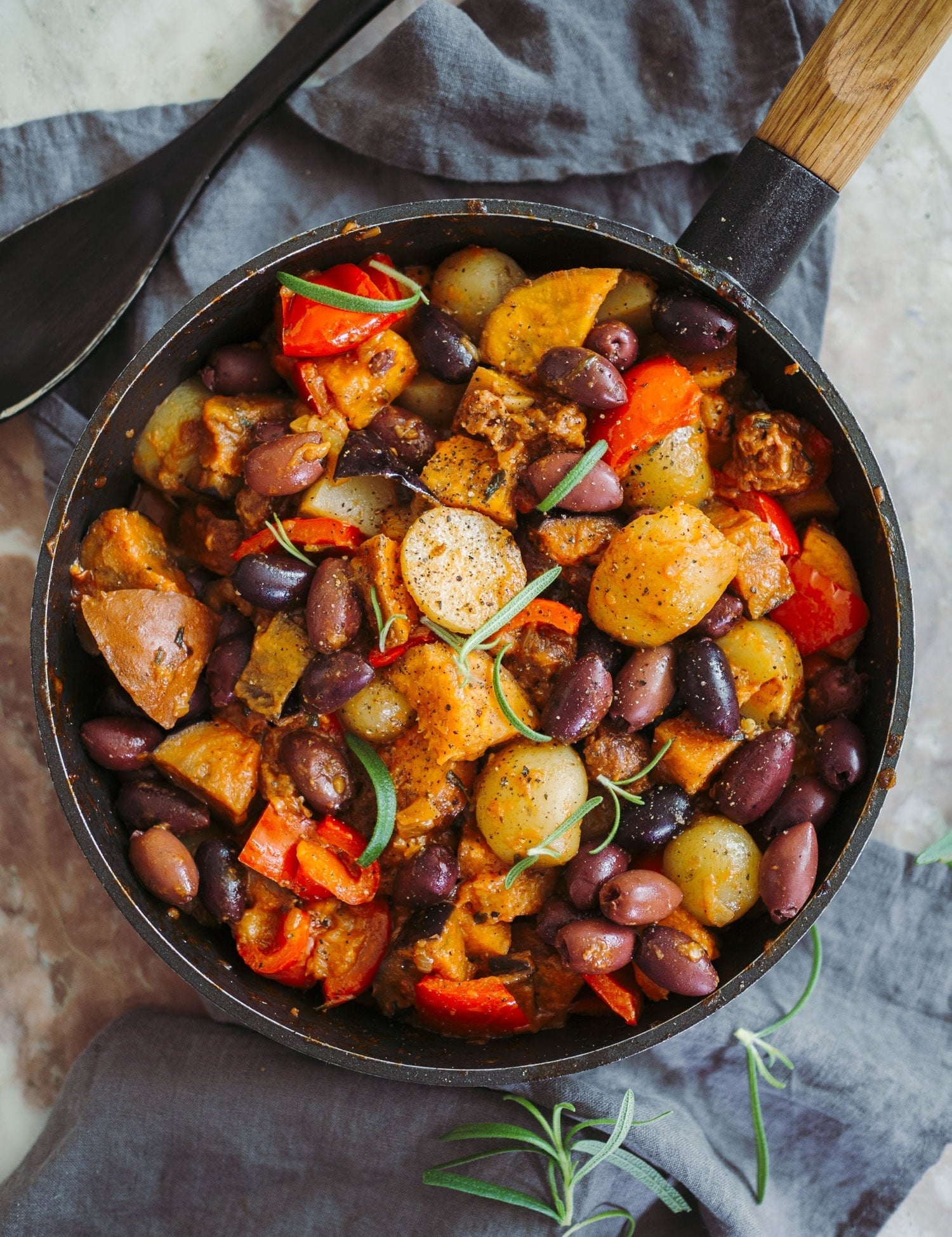 Spansk pølseret med chorizo