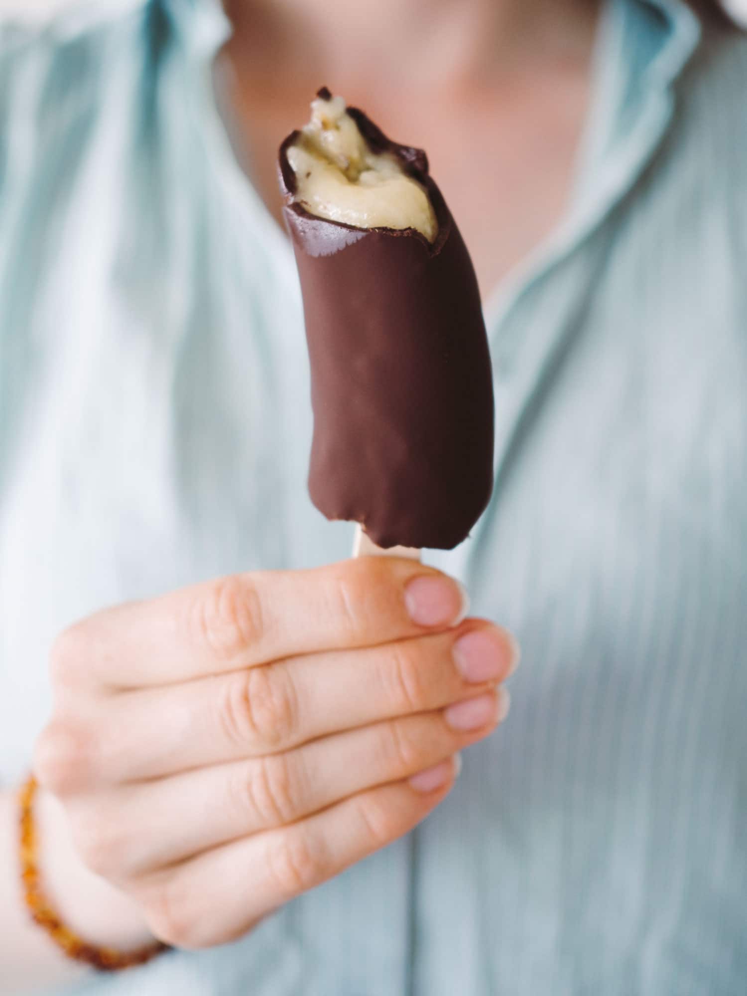 Bananis med chokolade