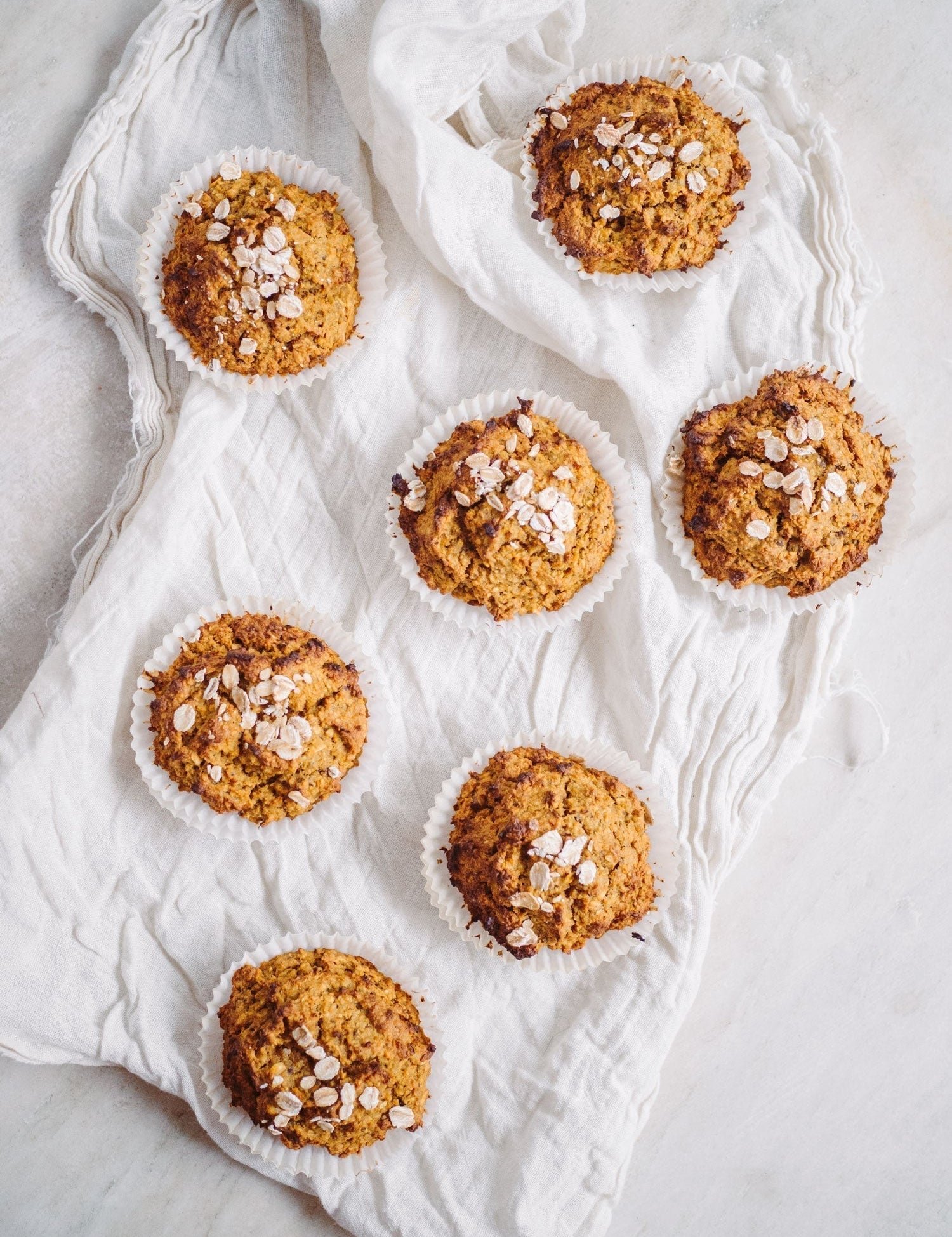 Sunde gulerodsmuffins