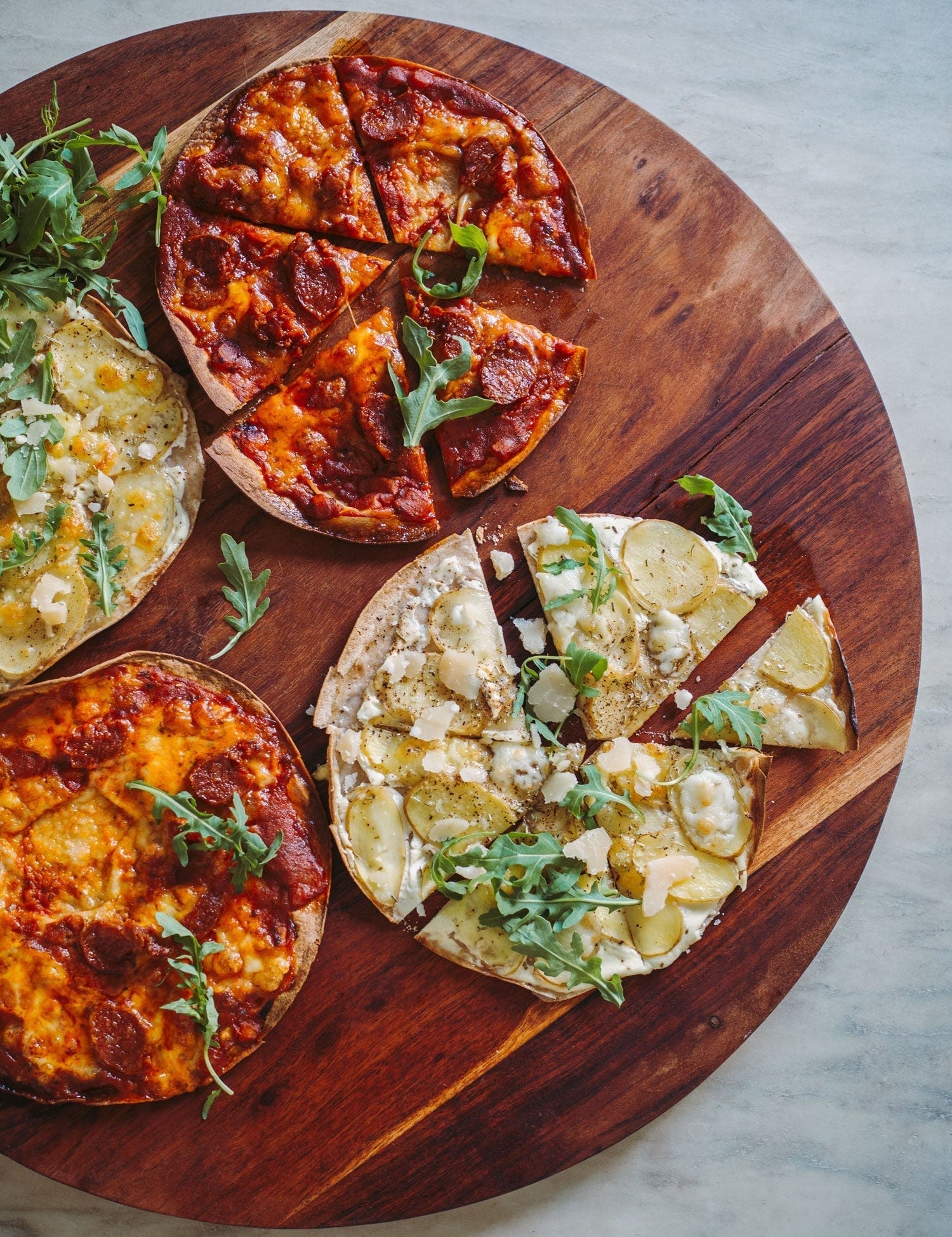 Tortilla pizza