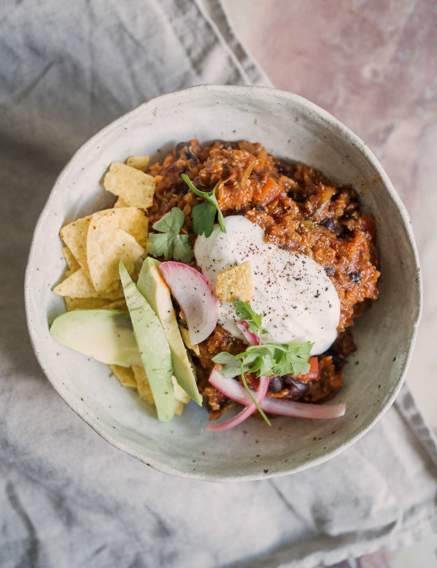 Chili sin carne