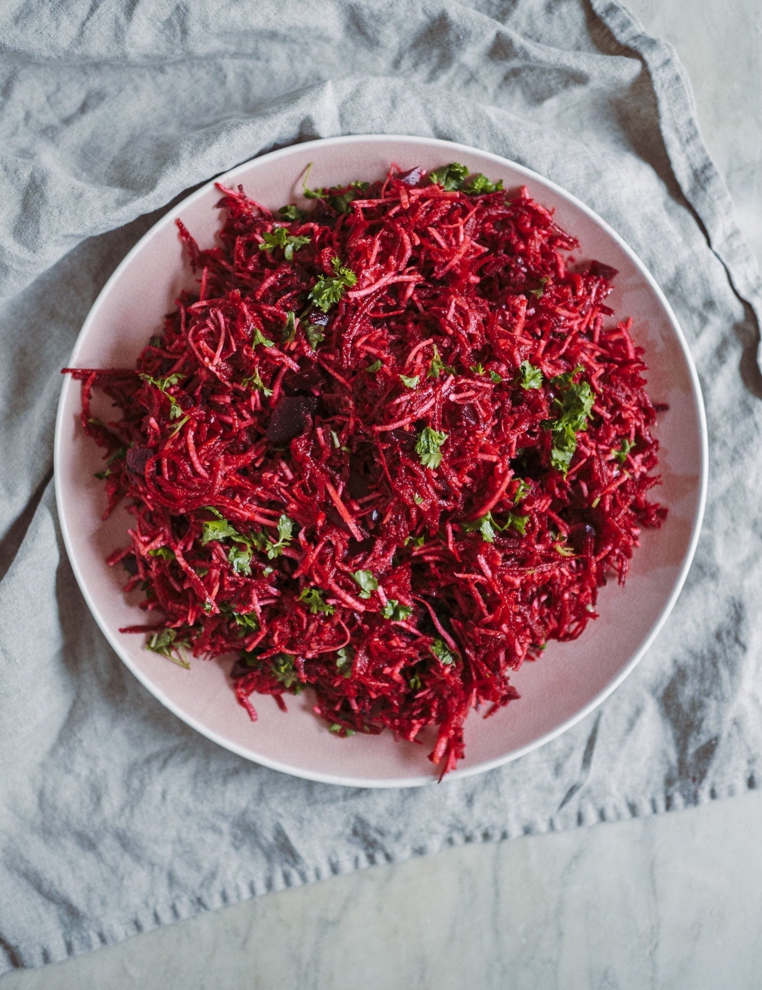 Vintersalat med rødbede